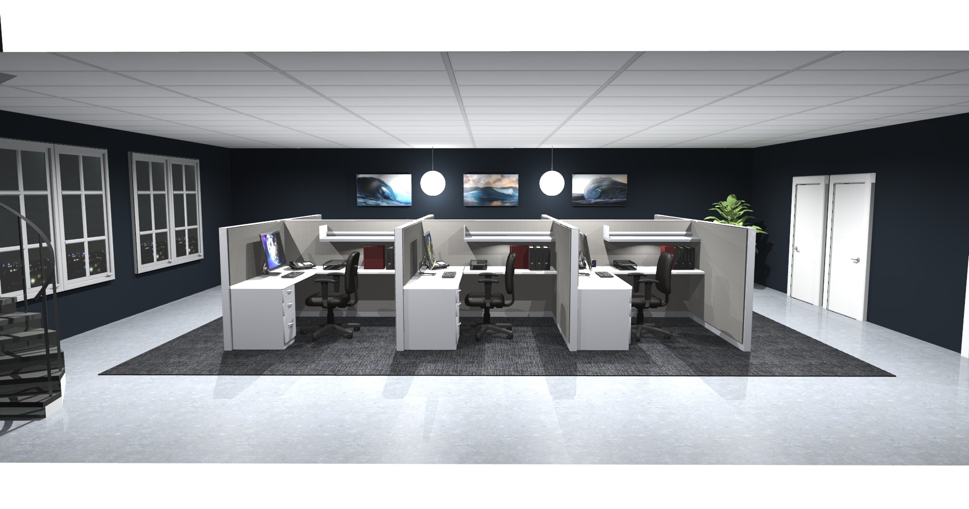 Remanufactured Steelcase Answer 6x6 Cubicles Renew Office Furniture