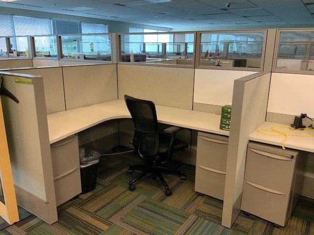 Preowned Haworth Compose 6.5'x5.5' Cubicles - Renew Office Furniture