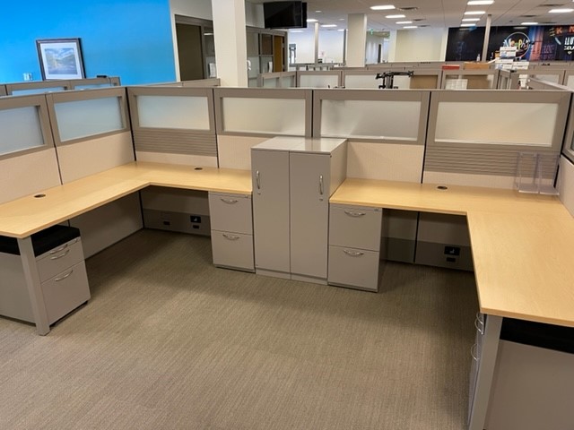 Used AIS 6x6 Cubicles - In Like New Condition - Renew Office Furniture
